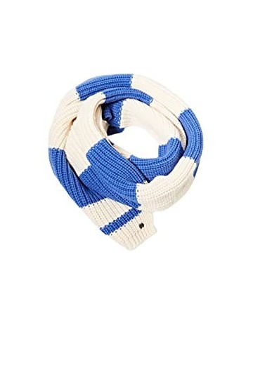Esprit 082ea1q306 Écharpe tendance, 410/Bright Blue, Taille unique Femme