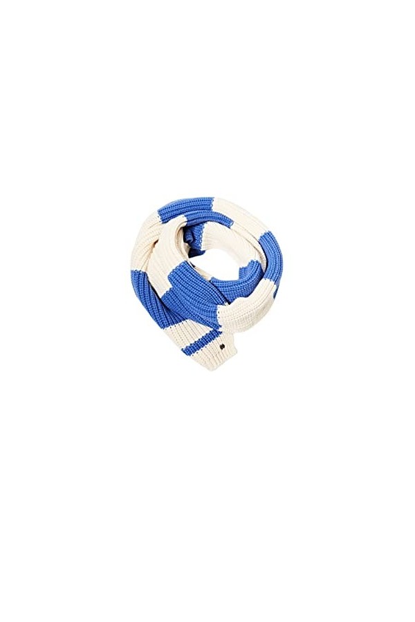 Esprit 082ea1q306 Écharpe tendance, 410/Bright Blue, Taille unique Femme