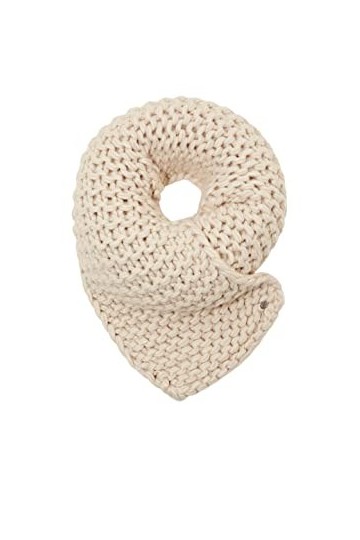 ESPRIT 112ea1q307 Écharpe Tendance, 110/blanc cassé, Taille Unique Femme