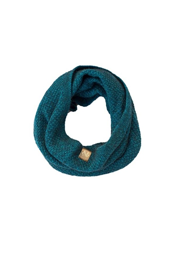 Noble Wilde, Écharpe tube femme/homme, 40 % possum, 53 % laine, 7 % soie, Rose, taille unique