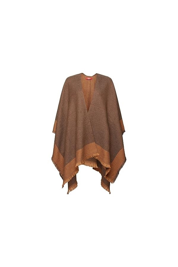 ESPRIT 993ea1q317 Écharpe Tendance, Caramel, M Femme