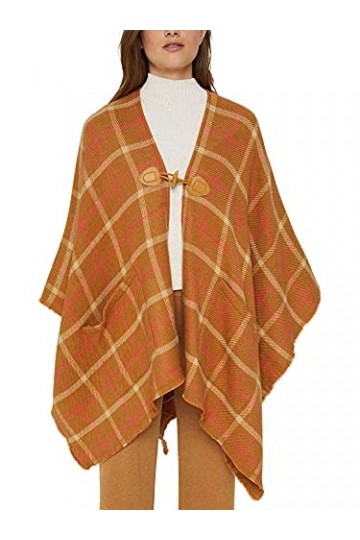Esprit 091ea1q311 charpe tendance, Caramel, M Femme