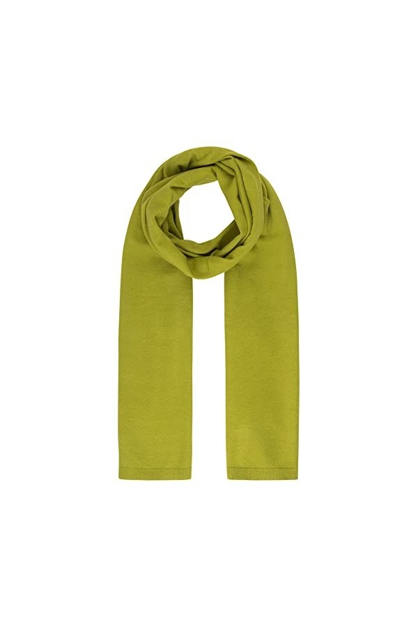 ApartFashion Écharpe en Cachemire, Vert, Taille Unique Femme