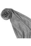 LORENZO CANA - Echarpe - Femme Gris Fischgrat-grau-weiss Taille unique