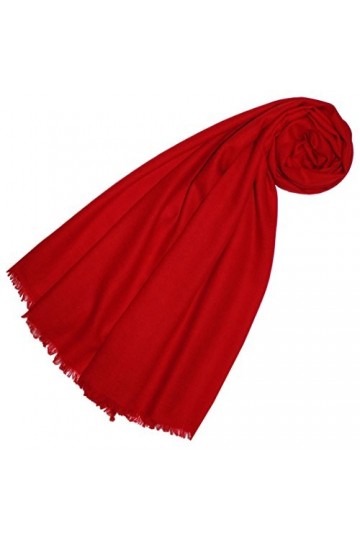 LORENZO CANA - Echarpe - Uni - Femme Rouge Rouge Taille unique