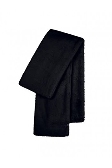 Bickley + Mitchell Super Soft Fur Faux-pour Femme 2033-02-9-20 Écharpe Bikley + Mitchell Douce, Noir, Taille Unique Homme