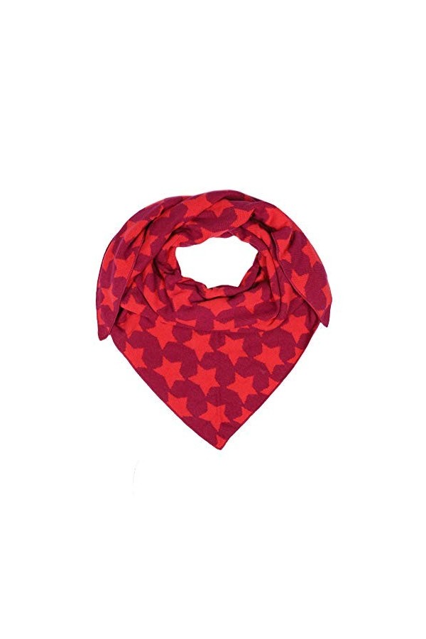 Cashmere Dreams Foulard triangulaire avec cachemire - Écharpe de qualité supérieure avec étoiles pour femme, garçon et fille 