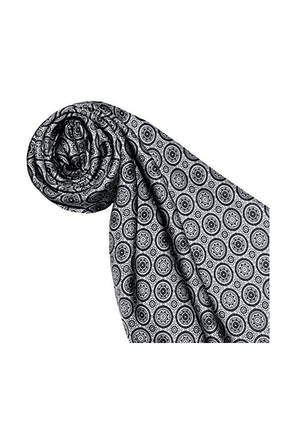 LORENZO CANA - Echarpe - À Pois - Femme argent