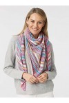 Zwillingsherz - Echarpe - Femme Multicolore multicolore taille unique