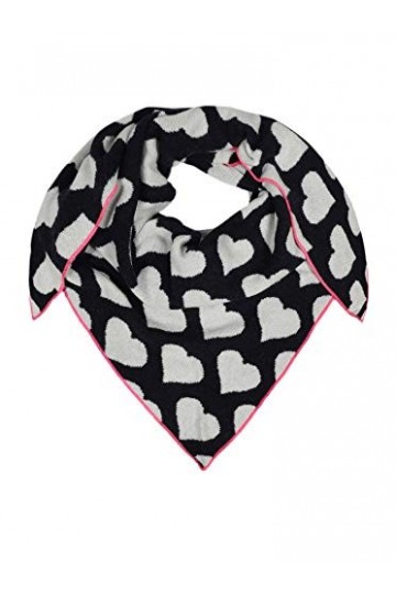 Zwillingsherz Foulard triangulaire en cachemire et laine pour femme fille garçon enfant – Foulard cachemire de haute qualité 