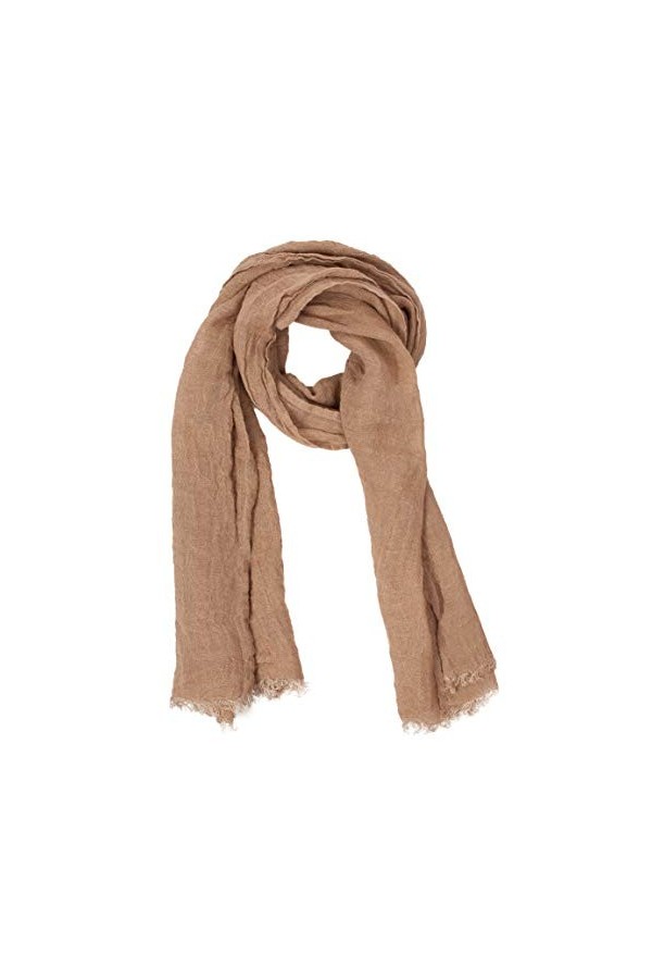 LUSIES LINEN Foulard - 100% en lin - Pour femmes et hommes – Légère