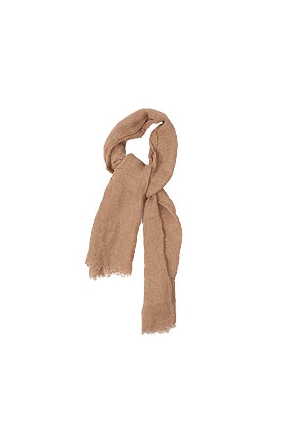 LUSIES LINEN Foulard - 100% en lin - Pour femmes et hommes – Légère
