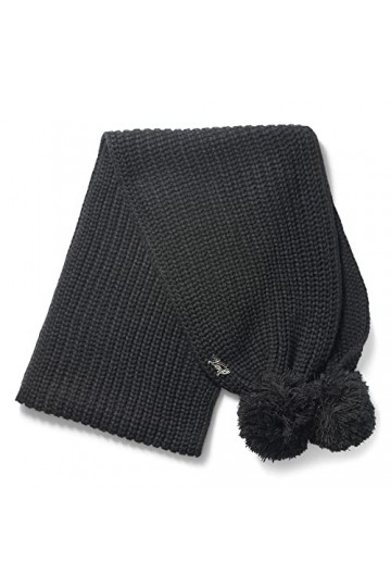 Karl Lagerfeld Paris Écharpe indispensable au quotidien pour femme, noir, taille unique