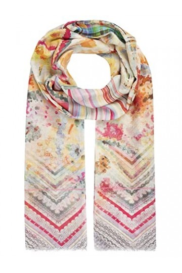ApartFashion Écharpe, Rose, Taille Unique Femme