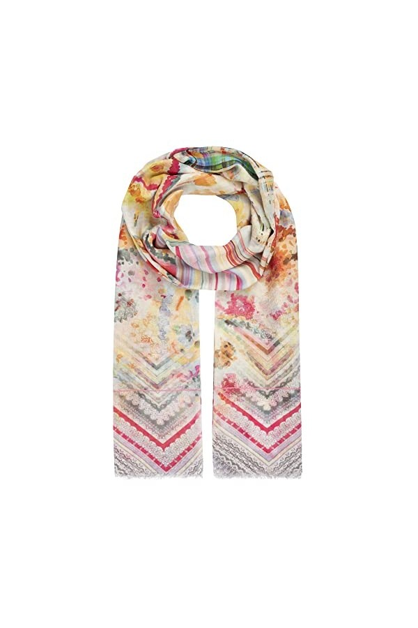 ApartFashion Écharpe, Rose, Taille Unique Femme