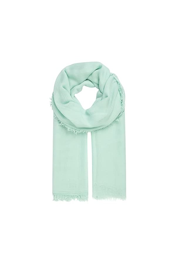 ApartFashion Écharpe, Menthe, Taille Unique Femme
