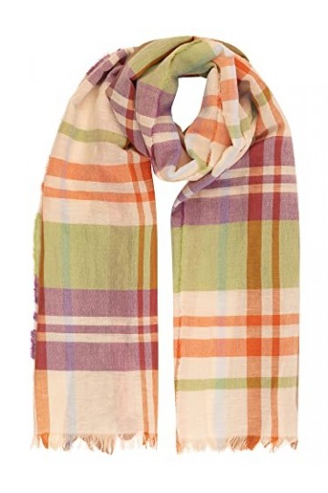 ApartFashion Écharpe Mir Carreaux, Multicolore, Taille Unique Femme