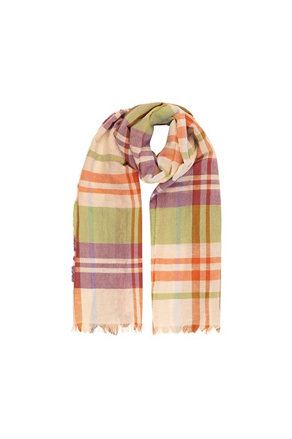 ApartFashion Écharpe Mir Carreaux, Multicolore, Taille Unique Femme