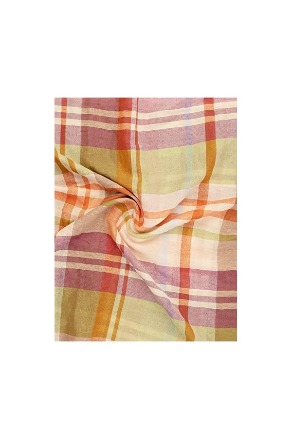 ApartFashion Écharpe Mir Carreaux, Multicolore, Taille Unique Femme