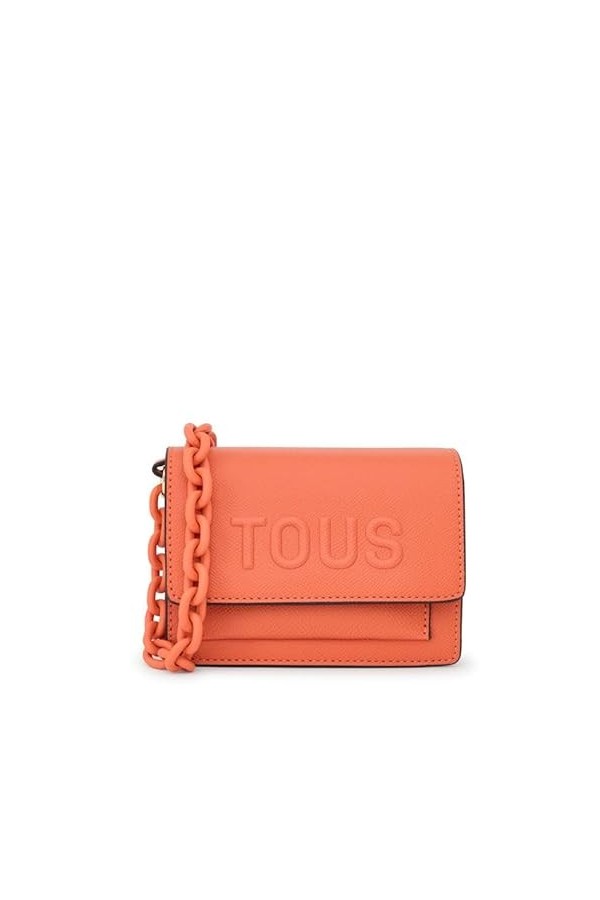 TOUS. Mini bandoulière Audree orange New 395910457-600., multicolore, Taille unique