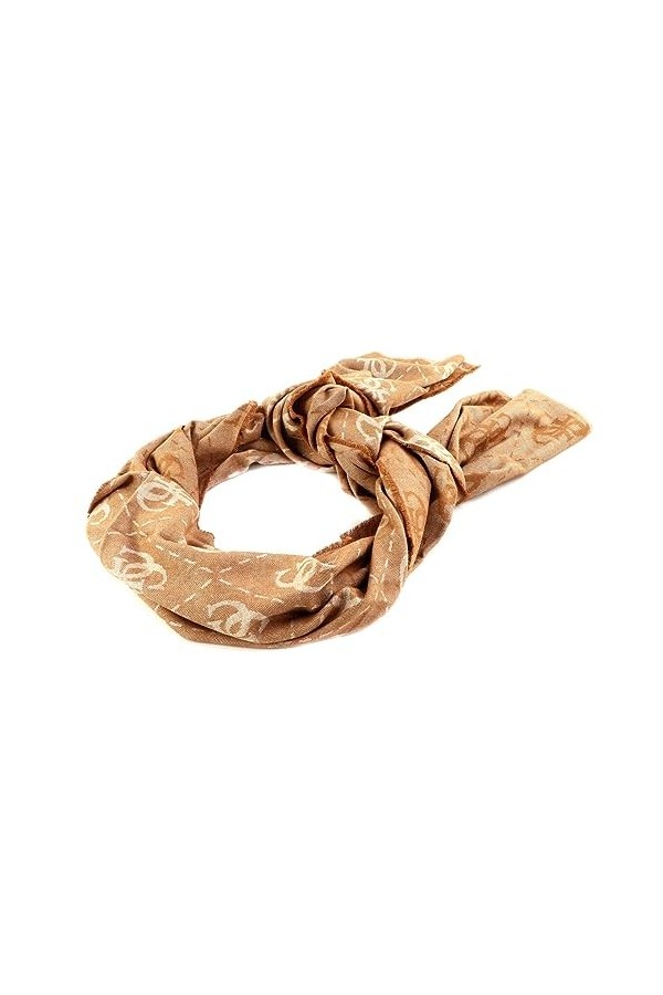 GUESS Eco Brenton Scarf 70x190 Latte Logo