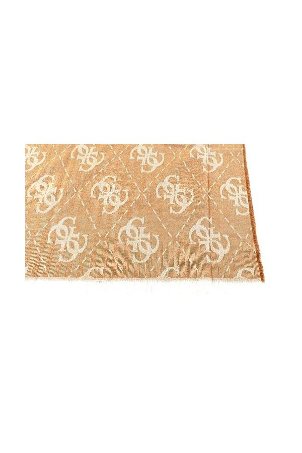 GUESS Eco Brenton Scarf 70x190 Latte Logo