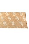 GUESS Eco Brenton Scarf 70x190 Latte Logo