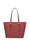 David Jones - Sac à Main Shopping Femme - Cabas Fourre-Tout Porté Epaule Cuir PU Anse Longue - Shopper Capacité Taille Moyenn