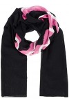 HUGO Femme_z_70 x 180 Scarf, Noir 1, Taille Unique