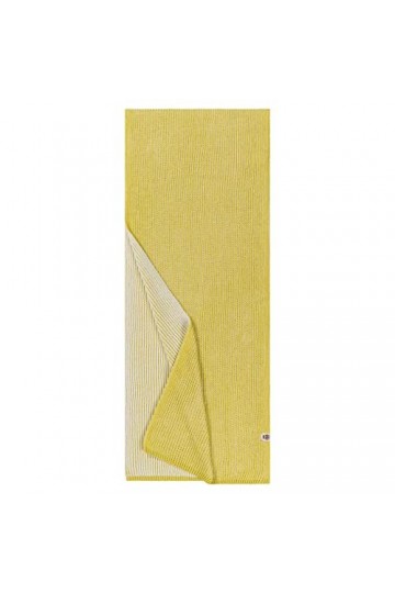 Roeckl Two Tone Rib Écharpe 30 x 180 cm, Citron Vert, Taille Unique Femme