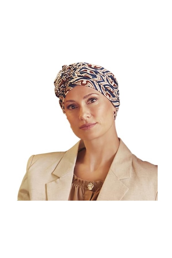 Christine Headwear Lotus Turban, Natures Harmony, Taille Unique Femme