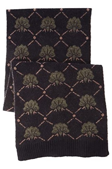 Unmade Copenhagen Anu Knitted Access Scarves,Scarf, écharpe, Bleu Marine, Taille Unique Femme