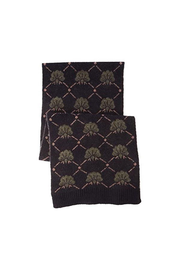 Unmade Copenhagen Anu Knitted Access Scarves,Scarf, écharpe, Bleu Marine, Taille Unique Femme