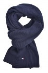 Tommy Hilfiger Essential Knit Écharpe pour femme Bleu foncé Sky Captain , Sky Captain, taille unique