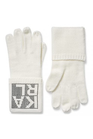 KARL LAGERFELD L2ws5684-ivy-one Taille Écharpe, Tons Ivoire, Unique Femme