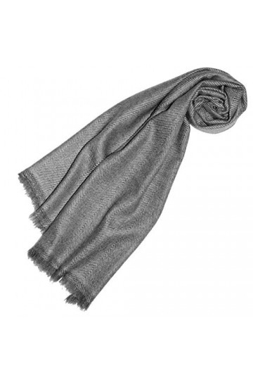 LORENZO CANA Echarpe de 100% Cachemire pour la femme – écharpe en nuances naturelles, 30 x 180 cm - moelleux et noble – une s