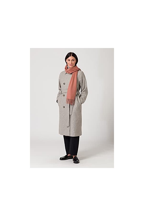 Style & Republic Écharpe en cachemire pour femme - écharpe en tissu 100% cachemire, douillette et chaude, 1,69m Pink