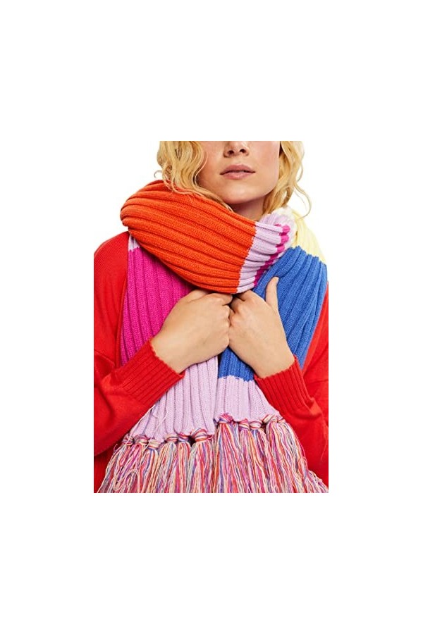 Esprit 082ea1q305 Écharpe tendance, 660 / rose fuchsia, Taille unique Femme