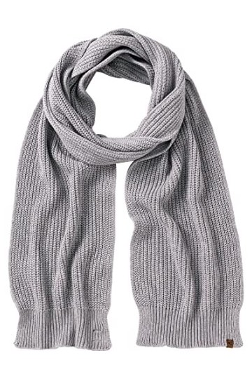 Camel Active Womenswear 307570/7v57 Écharpe dhiver, Gris, Taille Unique Femme