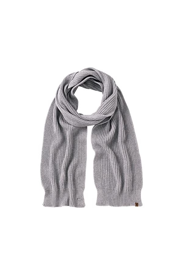 Camel Active Womenswear 307570/7v57 Écharpe dhiver, Gris, Taille Unique Femme