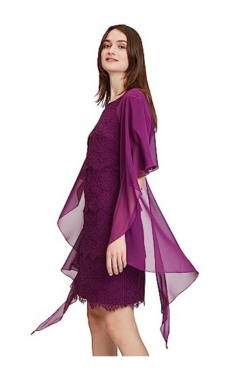 Vera Mont 0071/4825 Écharpes, Violet véritable, L Femme