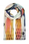 APART Fashion Écharpe, Multicolore, Taille Unique Femme