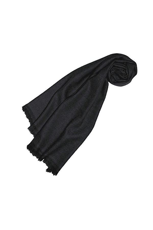 LORENZO CANA Echarpe de 100% Cachemire pour la femme – écharpe en nuances naturelles, 30 x 180 cm - moelleux et noble – en no