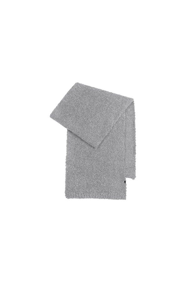 Bickley + Mitchell 2161-02-8-22 Lux Comfy Écharpe tricotée pour Femme Knitted, Gris, Taille Unique Homme