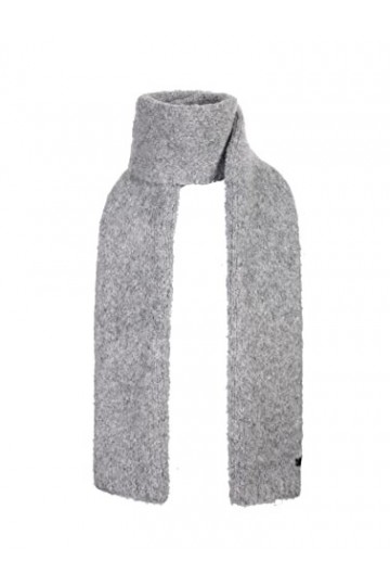 Bickley + Mitchell 2161-02-8-22 Lux Comfy Écharpe tricotée pour Femme Knitted, Gris, Taille Unique Homme