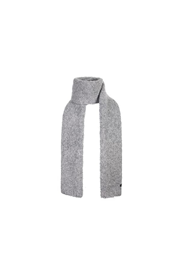 Bickley + Mitchell 2161-02-8-22 Lux Comfy Écharpe tricotée pour Femme Knitted, Gris, Taille Unique Homme