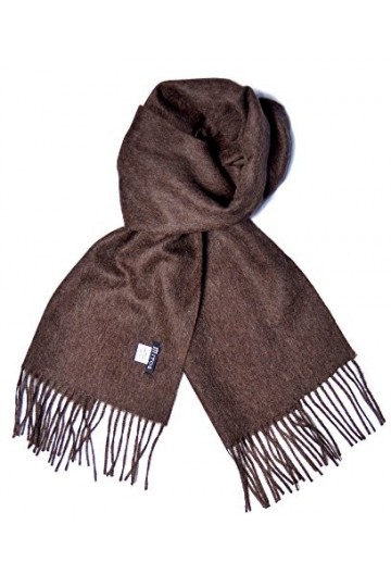 Mitos Natural Elegance foulard marron alpaga