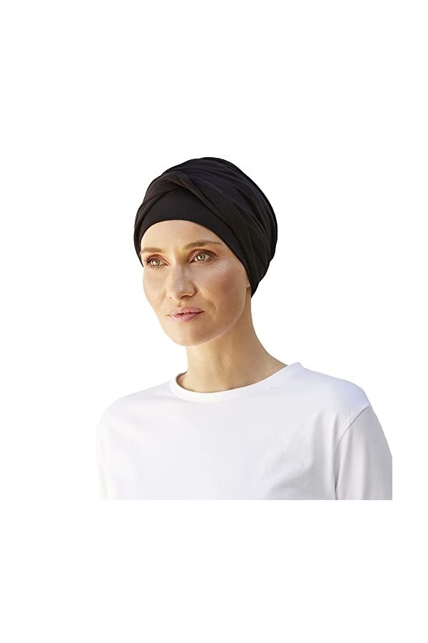 Christine Headwear Turban Shakti, Formes infinies de Bleu, Taille Unique Femme