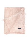 PashminaShine Écharpe Cashmy modal rose clair et douce dans des tons roses délicats est casual-chic et à volants., rose clair