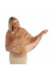 PashminaShine | Shal Femme | Shal Mode | Cashmy Modal | 185 x 85 cm l Châle l Shal Hiver | Fabriqué en Italie | Pashmina Shal